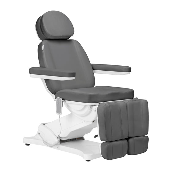 Sillón Estético Eléctrico Sillon Classic 3 Motores Inclinable Gris