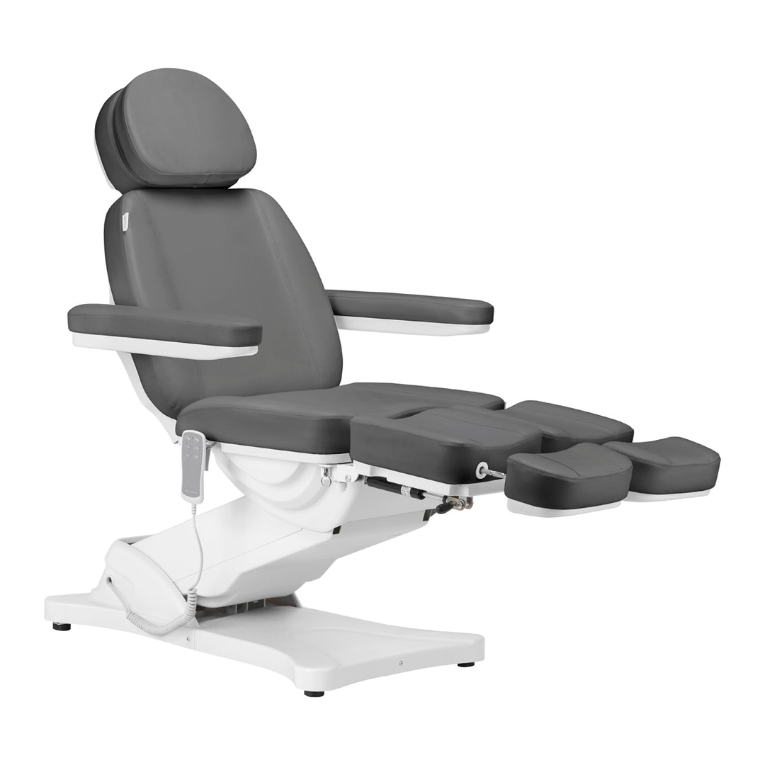 Sillón Estético Eléctrico Sillon Classic 3 Motores Inclinable Gris - imagen 3
