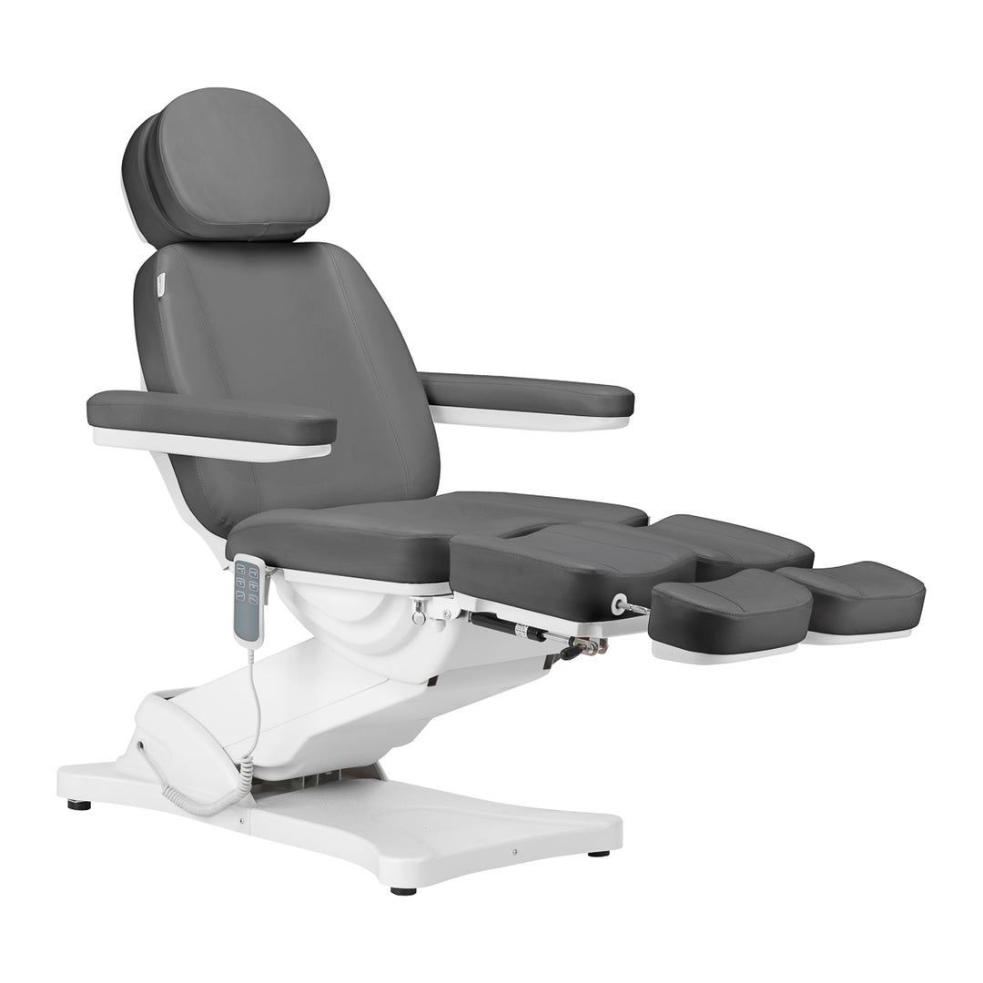Sillón Estético Eléctrico Sillon Classic 3 Motores Inclinable Gris - imagen 3