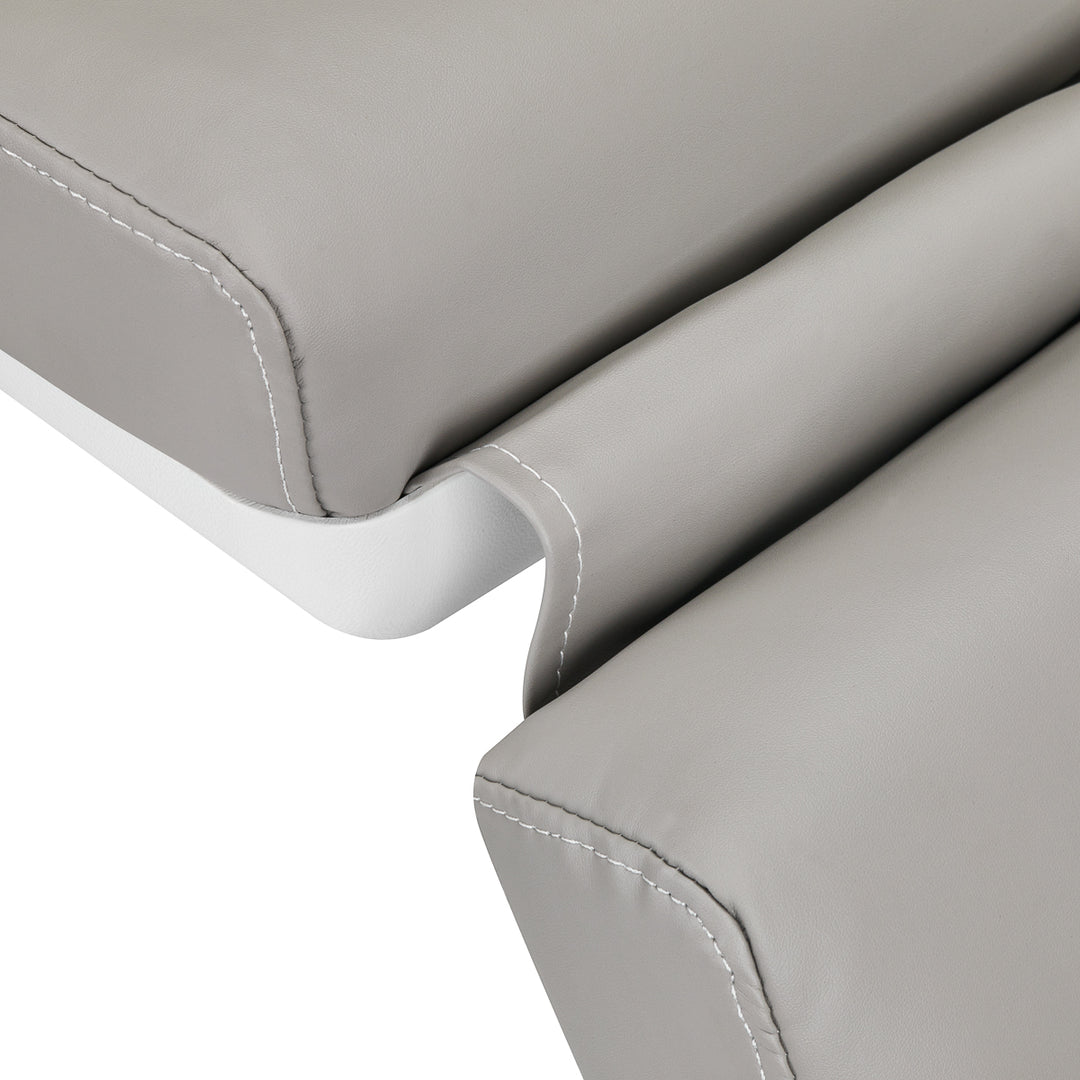 Sillón Estético Eléctrico Azzurro 891 3 Motores Gris - imagen 14
