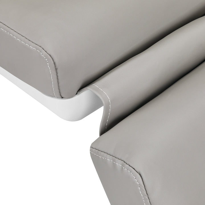 Sillón Estético Eléctrico Azzurro 891 3 Motores Gris - imagen 14