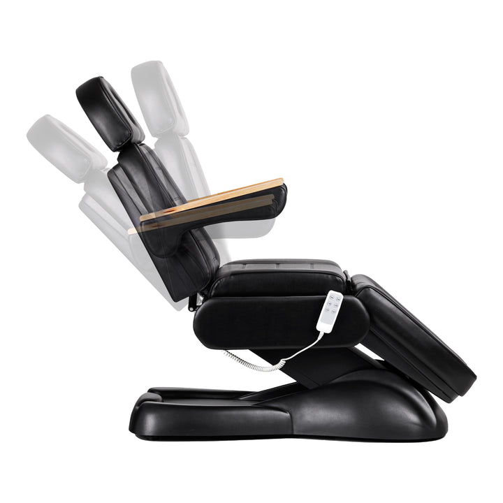 Sillón Estético Eléctrico Sillon Lux 273B 3 Motores con Taburete Negro - imagen 4