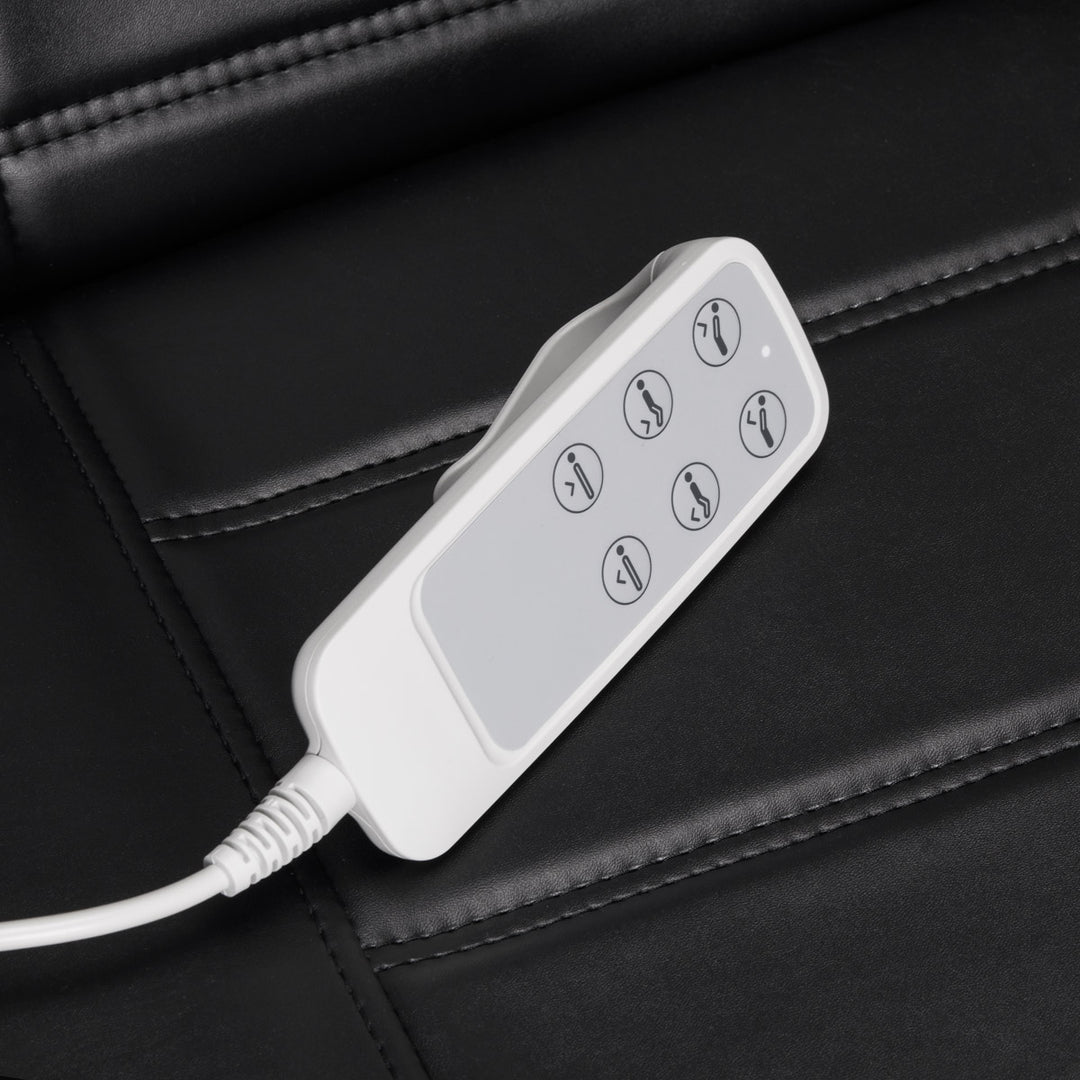 Sillón Estético Eléctrico Sillon Lux 273B 3 Motores con Taburete Negro - imagen 17