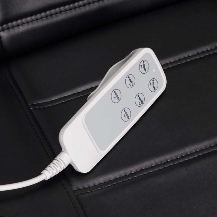 Sillón Estético Eléctrico Sillon Lux 273B 3 Motores con Taburete Negro - imagen 17