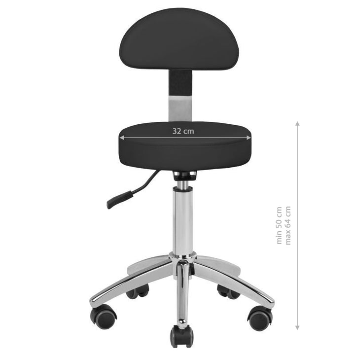 Sillón Estético Eléctrico Sillon Lux 273B 3 Motores con Taburete Negro - imagen 19