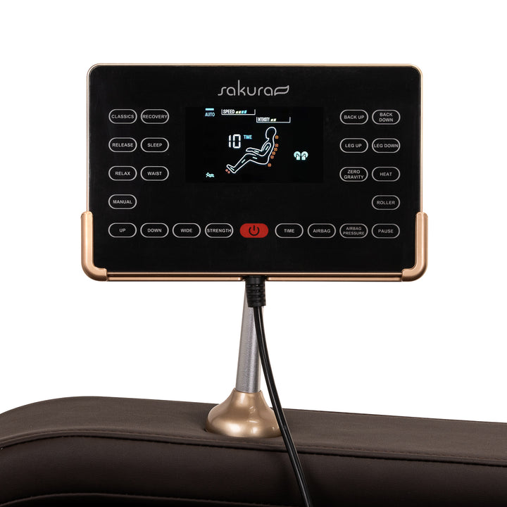 Sillón de Masaje Eléctrico Sakura Comfort Plus 806 Marrón - imagen 17