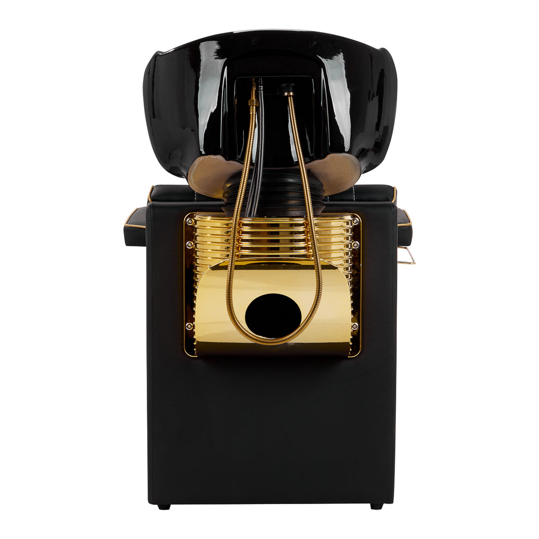 Barber Wasunit Gabbiano Marcus Negro-Oro - imagen 4