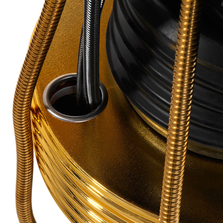 Barber Wasunit Gabbiano Marcus Negro-Oro - imagen 9