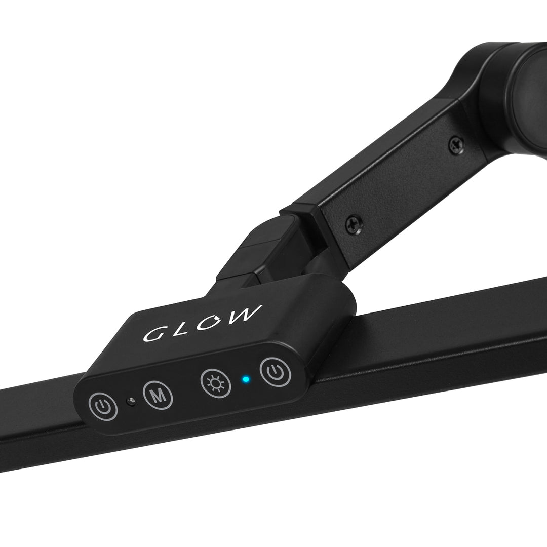 Lámpara LED con Abrazadera y Color e Intensidad de Luz Ajustables Glow L03 Negra - imagen 6