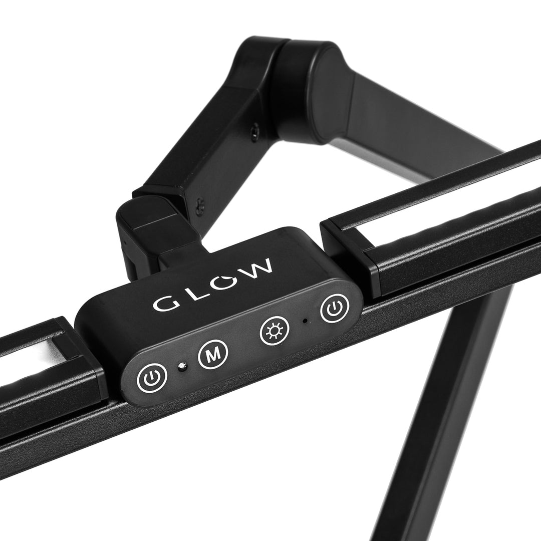 Lámpara LED con Abrazadera y Color e Intensidad de Luz Ajustables Glow L03 Negra - imagen 8