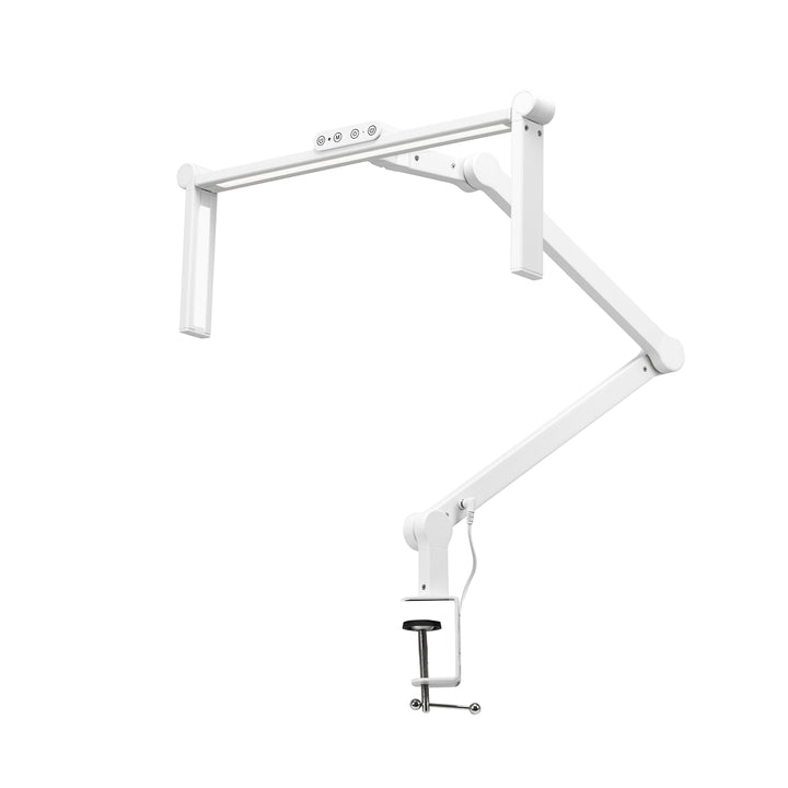 Lámpara LED con Abrazadera y Color e Intensidad de Luz Ajustables Glow L03 Blanca - imagen 3