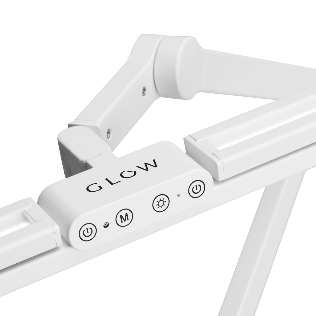 Lámpara LED con Abrazadera y Color e Intensidad de Luz Ajustables Glow L03 Blanca - imagen 8