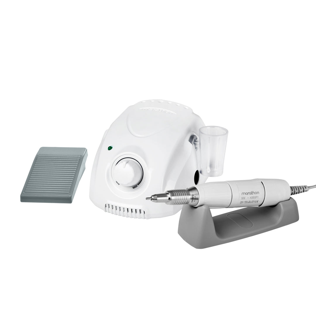 Torno para Uñas Saeyang Marathon 3 Champion Blanco + H35LSP Blanco
