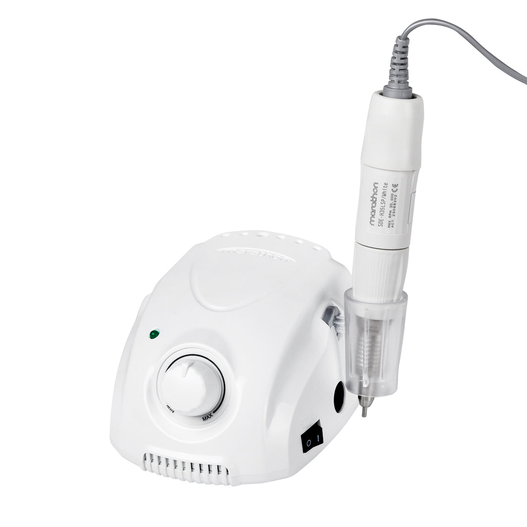 Torno para Uñas Saeyang Marathon 3 Champion Blanco + H35LSP Blanco