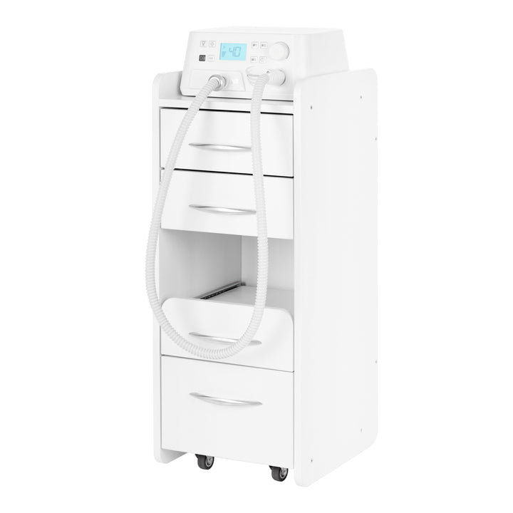 Torno para Uñas Saeyang Marathon Cyclone con Mueble 969 Blanco