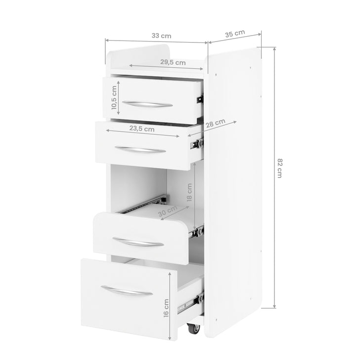 Torno para Uñas Saeyang Marathon Cyclone con Mueble 969 Blanco - imagen 15