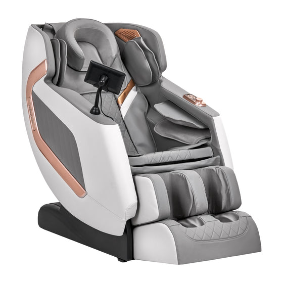 Sillón de Masaje Eléctrico Sakura 306 Blanco-Gris