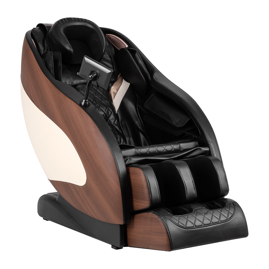 Sillón de masaje eléctrico Sakura Classic 305 Marrón-Madera