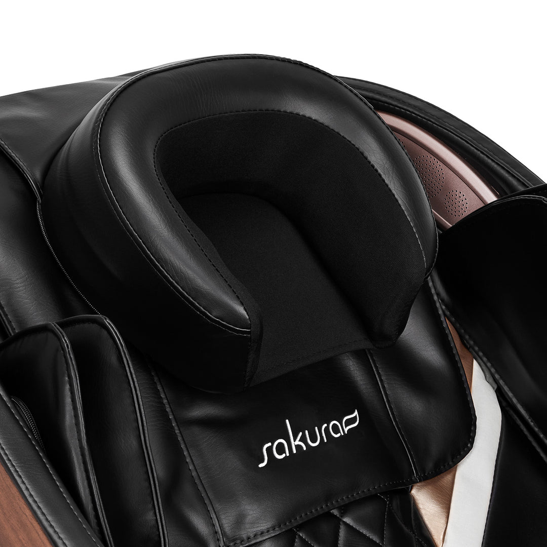 Sillón de masaje eléctrico Sakura Classic 305 Marrón-Madera - imagen 7