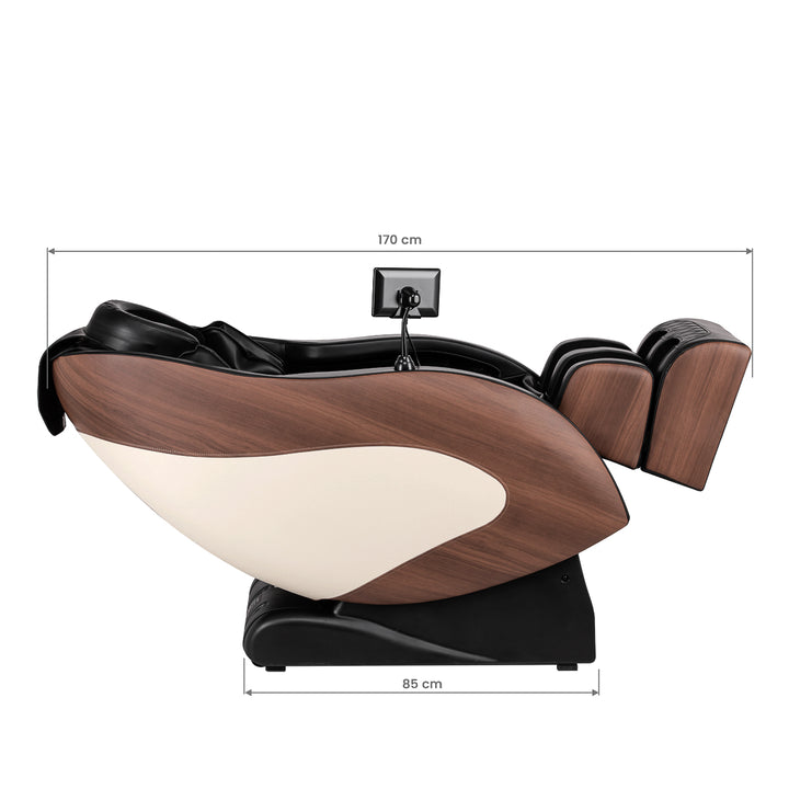 Sillón de masaje eléctrico Sakura Classic 305 Marrón-Madera - imagen 18