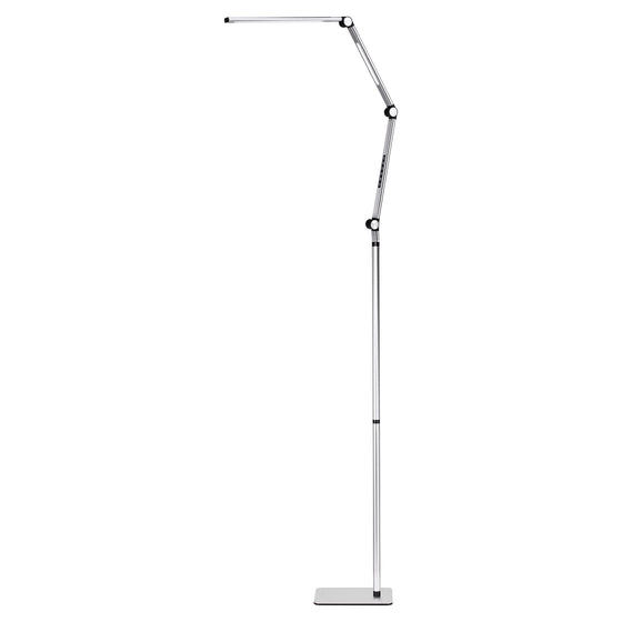 Lámpara LED con Trípode y Color e Intensidad de Luz Ajustables Yoga 22W Plata