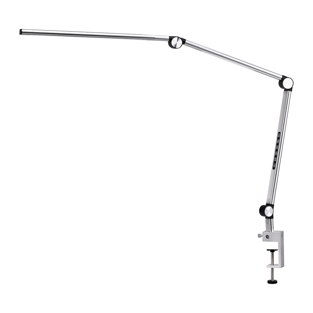 Lámpara LED con Trípode y Color e Intensidad de Luz Ajustables Yoga 22W Plata - imagen 3