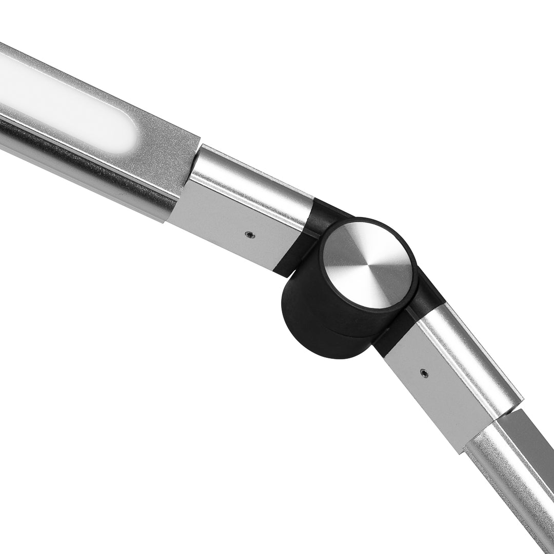 Lámpara LED con Trípode y Color e Intensidad de Luz Ajustables Yoga 22W Plata - imagen 8