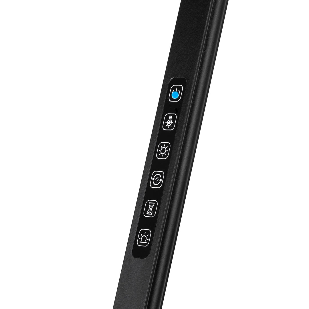 Lámpara LED con Trípode y Color e Intensidad de Luz Ajustables Yoga 22W Negra - imagen 5