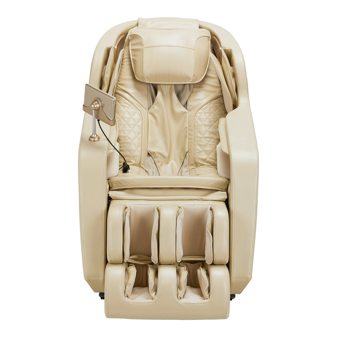 Sillón de Masaje Eléctrico Sakura Comfort Plus 806 Beige-Marrón - imagen 2