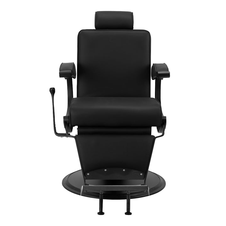 Sillón de Barberia Gabbiano Continental Negro - imagen 2