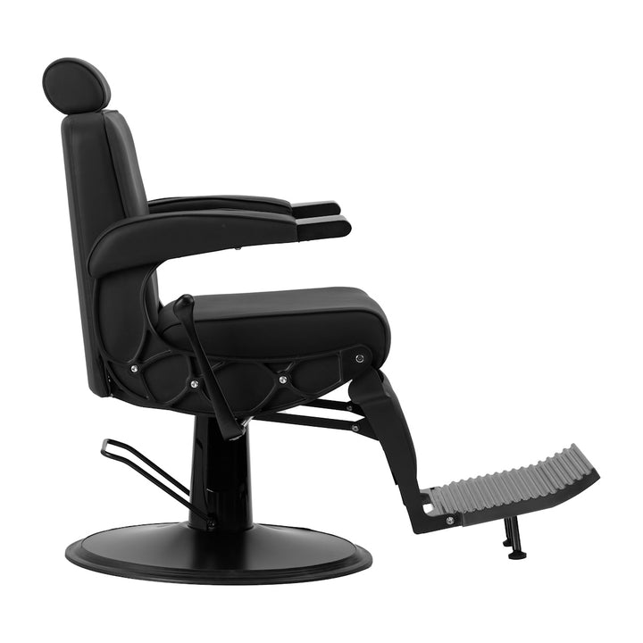 Sillón de Barberia Gabbiano Continental Negro - imagen 4