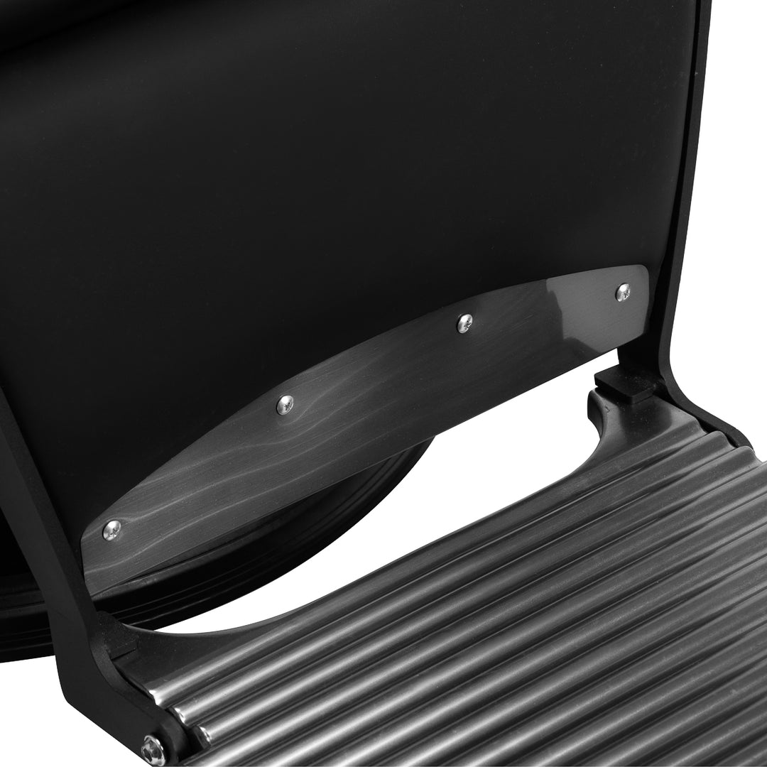 Sillón de Barberia Gabbiano Continental Negro - imagen 8