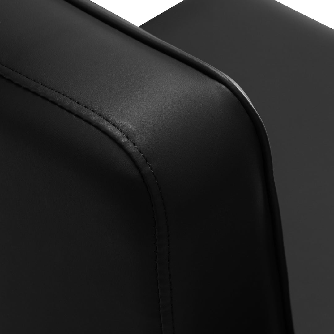 Sillón de Barberia Gabbiano Continental Negro - imagen 12