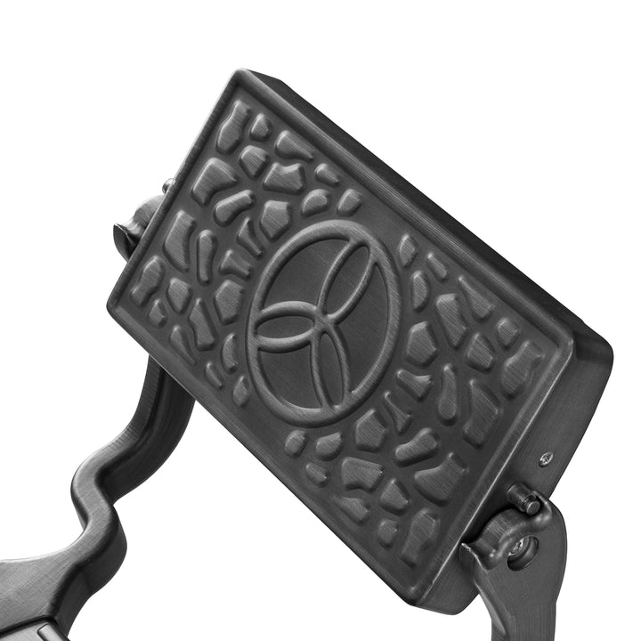 Sillón de Barberia Gabbiano Niccolo Negro - imagen 8