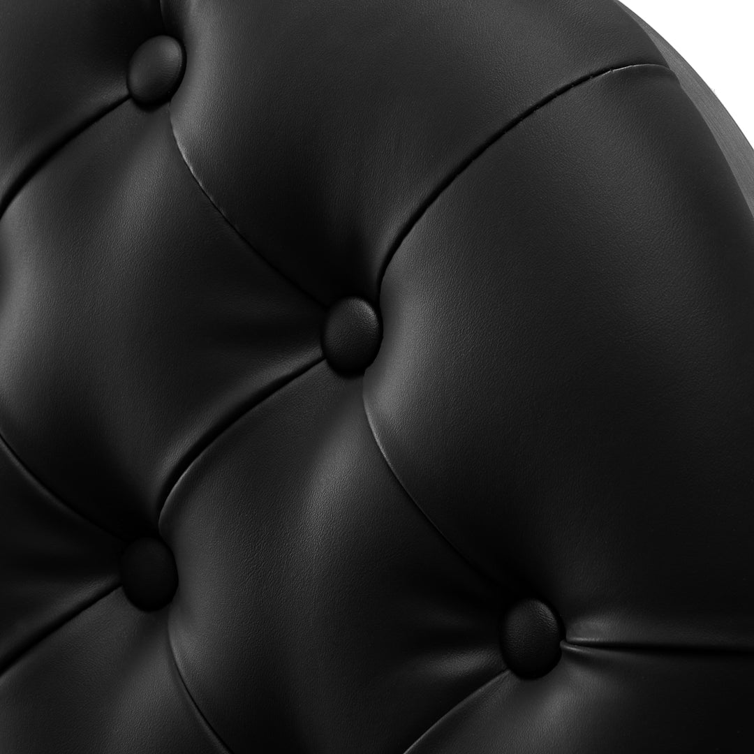 Sillón de Barberia Gabbiano Niccolo Negro - imagen 11