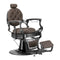 Sillón de Barberia Gabbiano Niccolo Marrón