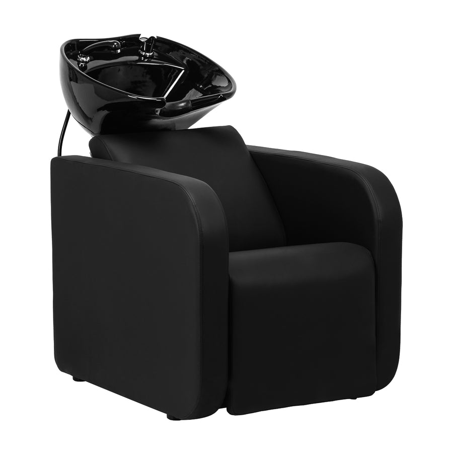 Unidad de Lavado Gabbiano Sylvia con Reposapiés Eléctrico Negro 1