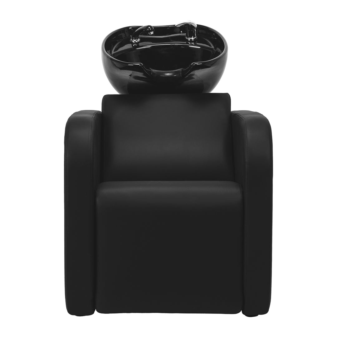 Unidad de Lavado Gabbiano Sylvia con Reposapiés Eléctrico Negro 4