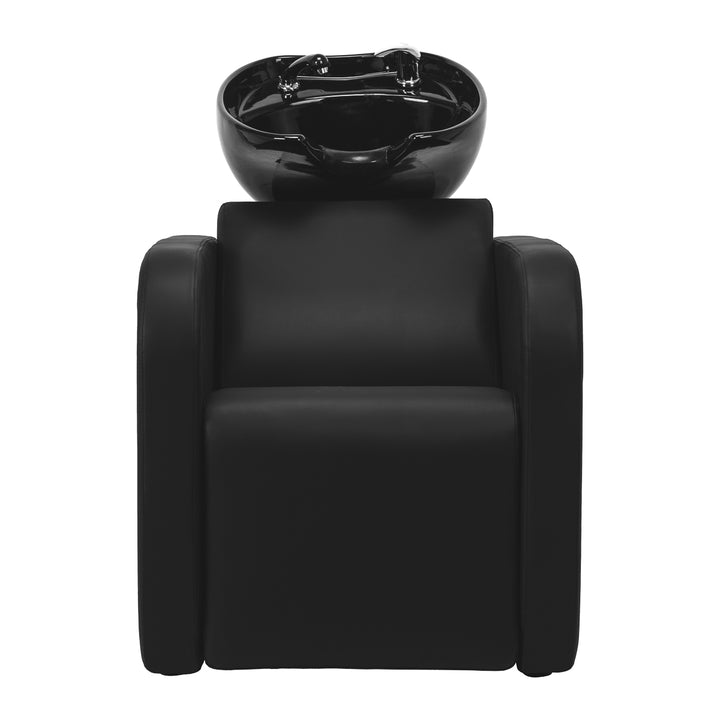 Unidad de Lavado Gabbiano Sylvia con Reposapiés Eléctrico Negro 4
