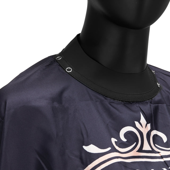 Capa de Peluquería con Cuello de Goma J-456 Negro - imagen 2