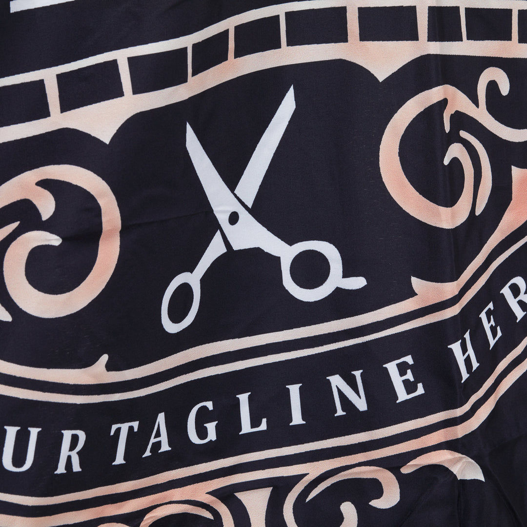Capa de Peluquería con Cuello de Goma J-456 Negro - imagen 5