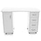 Mesa Manicura 2027 Blanco con Ruedas