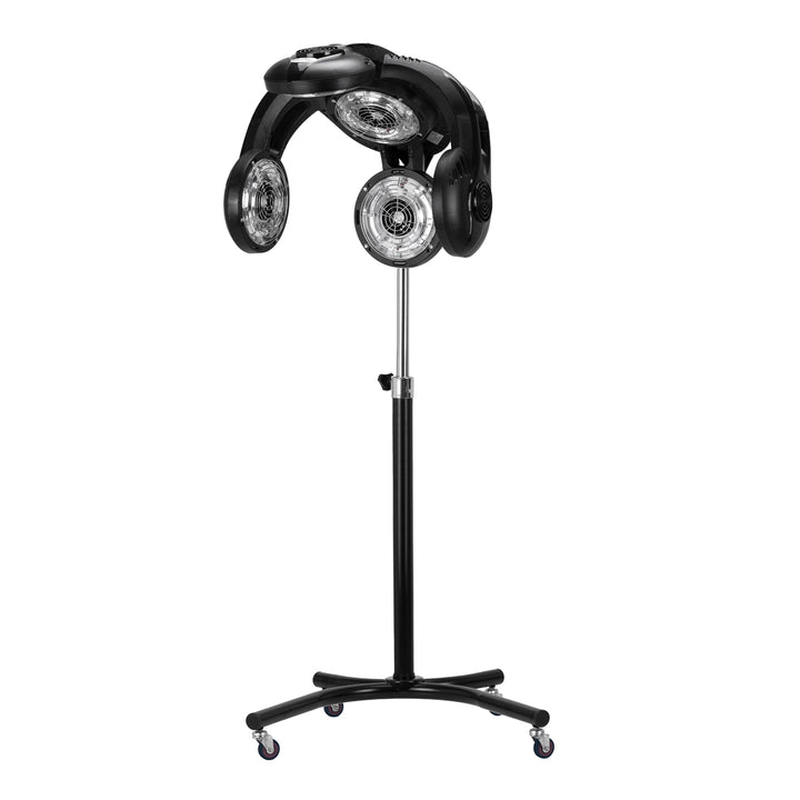 Secador de Casco de Pie Gabbiano GL-505S Infrazón Negro - imagen 2