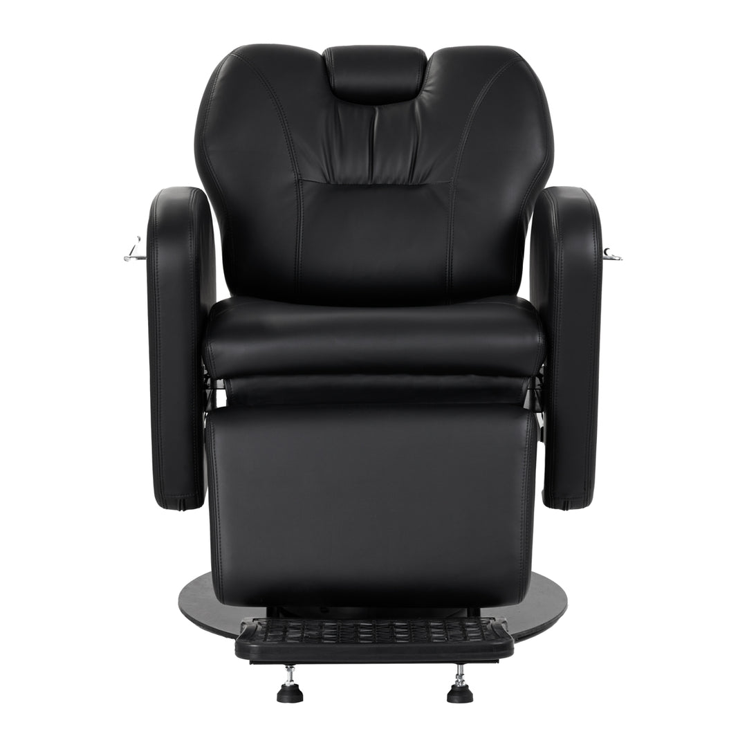 Sillón de barbero Eléctrica Gabbiano Baron Negro 8