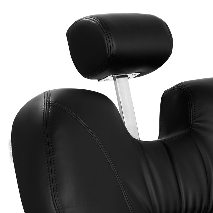 Sillón de barbero Eléctrica Gabbiano Baron Negro 16