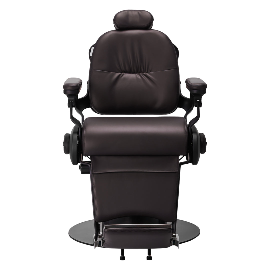 Sillón de Barberia Eléctrica Gabbiano Duke Marrón - imagen 2
