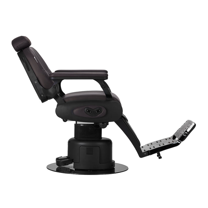 Sillón de Barberia Eléctrica Gabbiano Duke Marrón - imagen 6