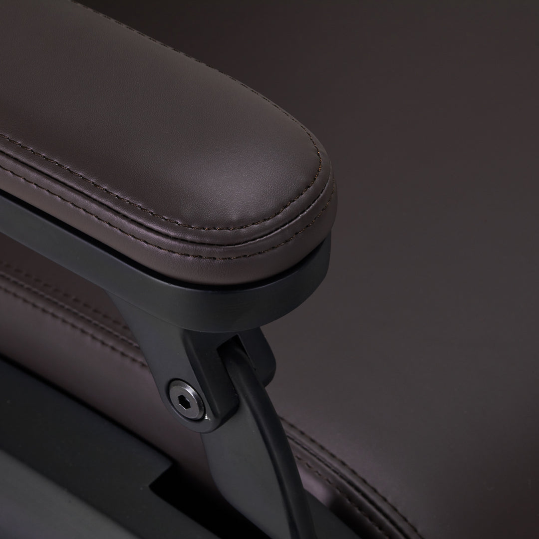 Sillón de Barberia Eléctrica Gabbiano Duke Marrón - imagen 8