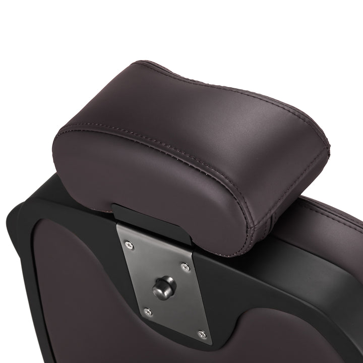 Sillón de Barberia Eléctrica Gabbiano Duke Marrón - imagen 14
