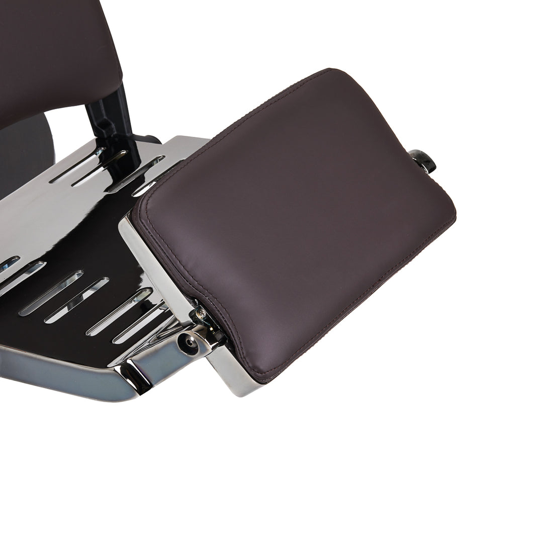 Sillón de Barberia Eléctrica Gabbiano Duke Marrón - imagen 17